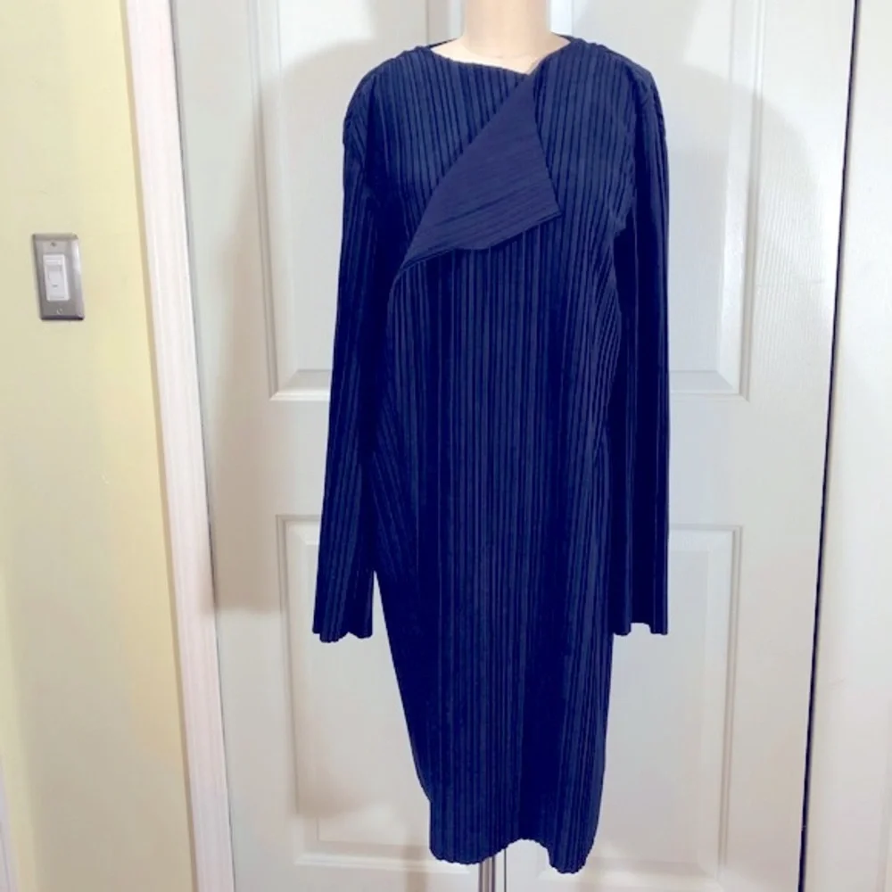 J.O.A Duster Velvet Cardigan Draped Jacket Size Medium - Picture 3 of 15